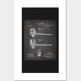 Smoking Pipe Patent - Pipe Smoker Tobacco Art - Black Chalkboard Posters and Art